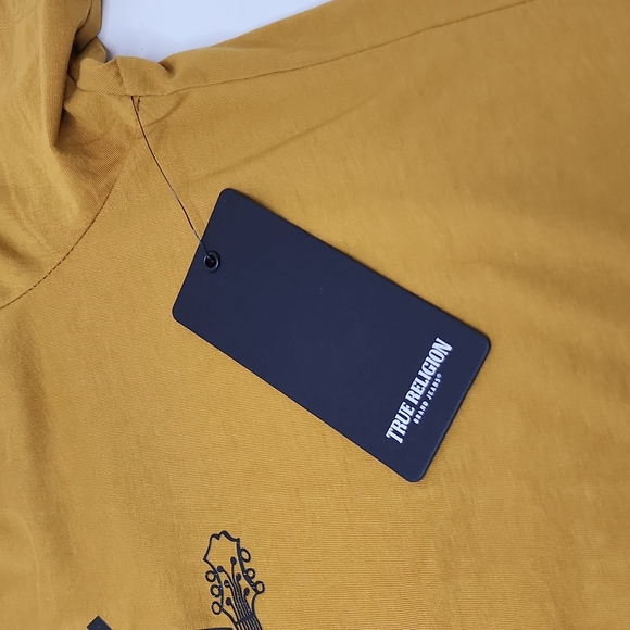 TRUE RELIGION ANTIQUE GOLD TSHIRT XL - Picture 7 of 9